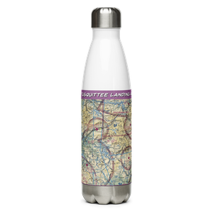 Tusquittee Landing Airport (NC08) VFR Sectional Water Bottle