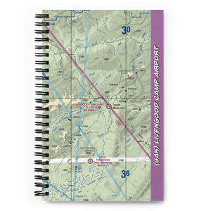 Livengood Camp Airport (4AK) VFR Sectional Notebook