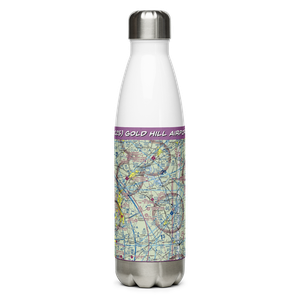 Gold Hill Airport (NC25) VFR Sectional Water Bottle