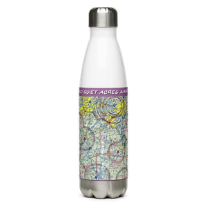 Quiet Acres Airport (NC31) VFR Sectional Water Bottle