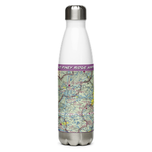 Piney Ridge Airport (NC42) VFR Sectional Water Bottle