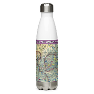 Silver Creek Airport (NC52) VFR Sectional Water Bottle