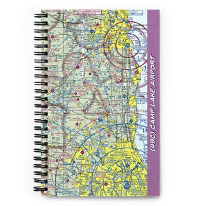 Camp Lake Airport (49C) VFR Sectional Notebook