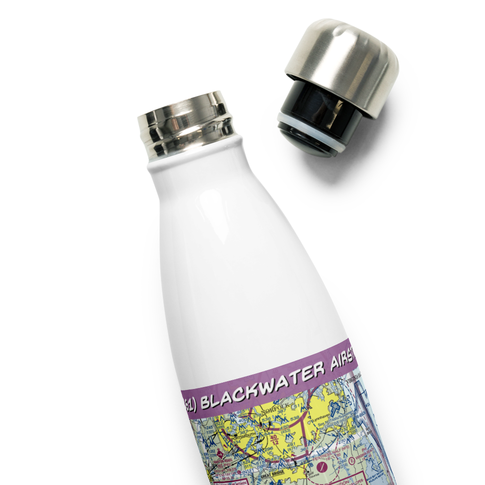 Blackwater Airstrip (NC61) VFR Sectional Water Bottle 