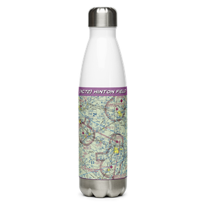 Hinton Field (NC72) VFR Sectional Water Bottle
