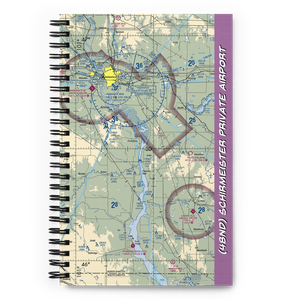 Schirmeister Private Airport (48ND) VFR Sectional Notebook