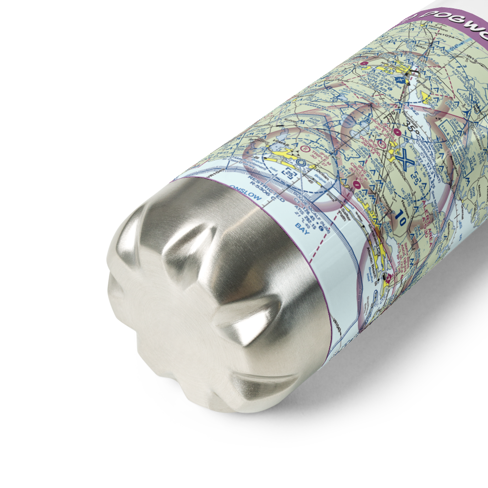 Dogwood Farm Airport (NC87) VFR Sectional Water Bottle 