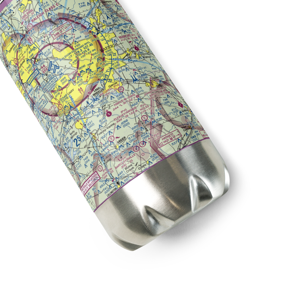 Bagwell Airport (NC99) VFR Sectional Water Bottle 