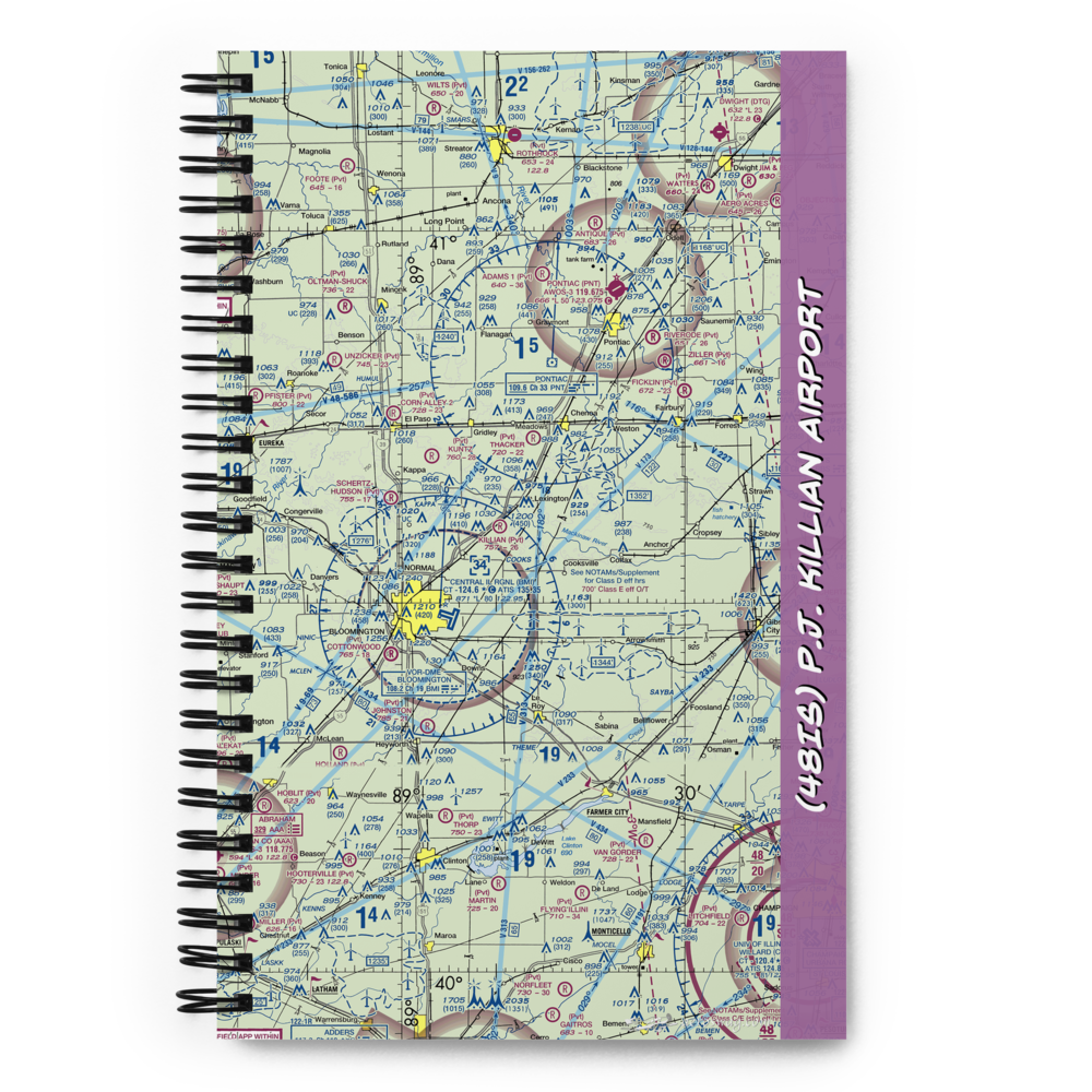P.J. Killian Airport (48IS) VFR Sectional Notebook 
