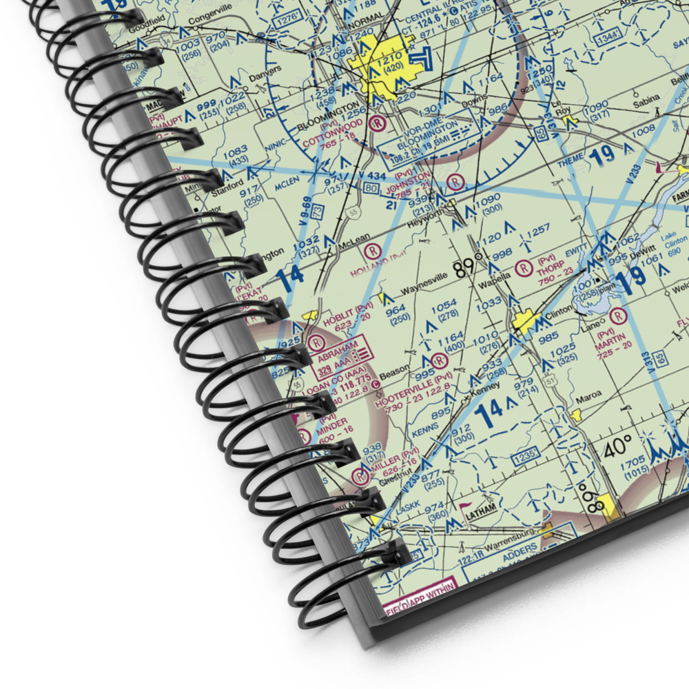 P.J. Killian Airport (48IS) VFR Sectional Notebook 