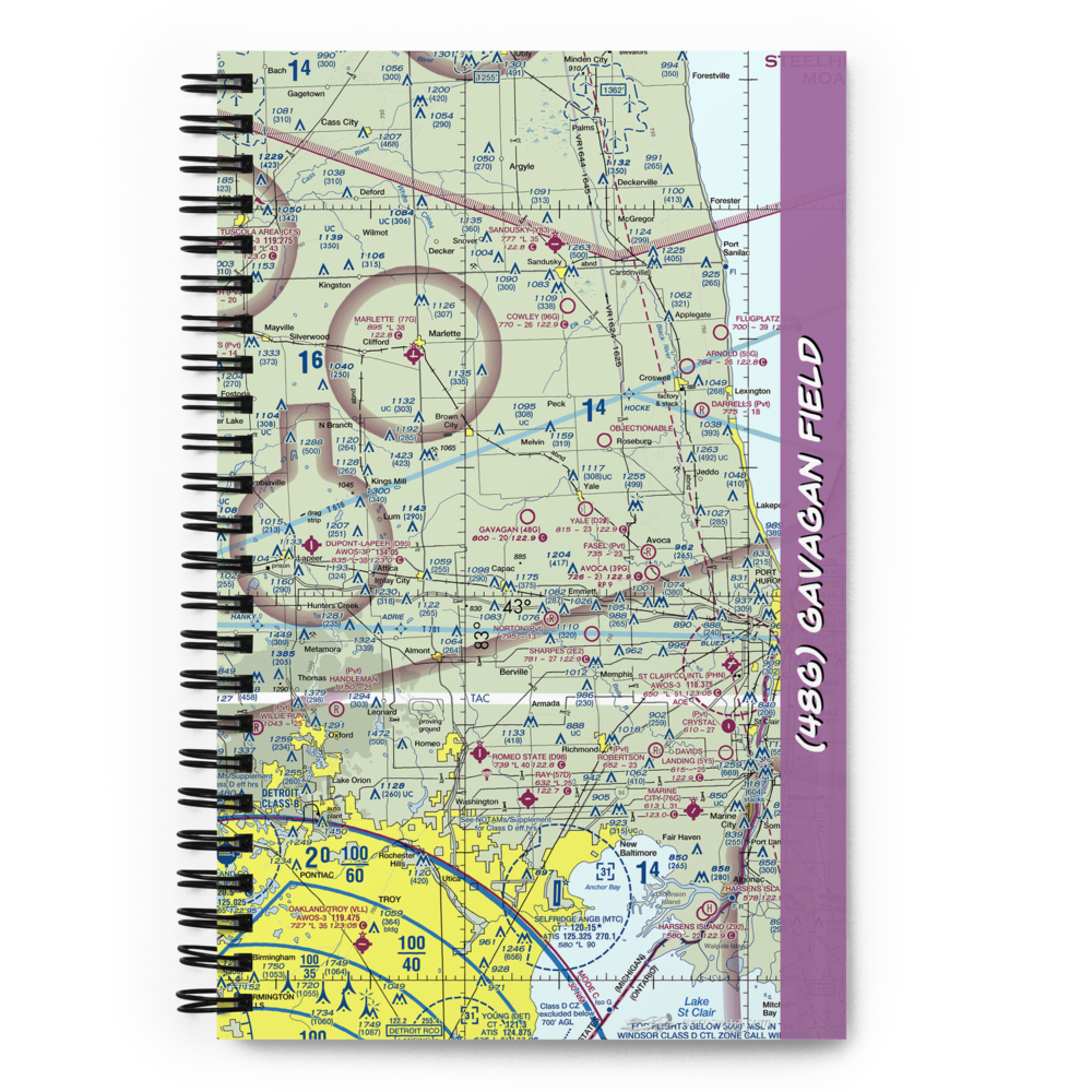 Gavagan Field (48G) VFR Sectional Notebook 