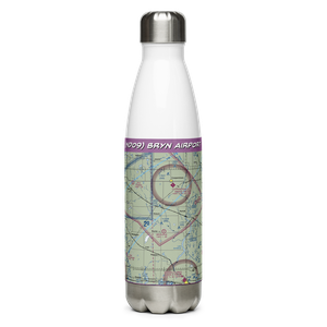 Bryn Airport (ND09) VFR Sectional Water Bottle