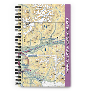 Castle Mountain Airstrip (48AK) VFR Sectional Notebook