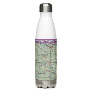 Krause Private Airport (ND49) VFR Sectional Water Bottle