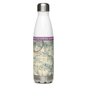 Letzring Airport (ND65) VFR Sectional Water Bottle
