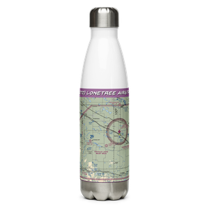 Lonetree Airstrip (ND72) VFR Sectional Water Bottle