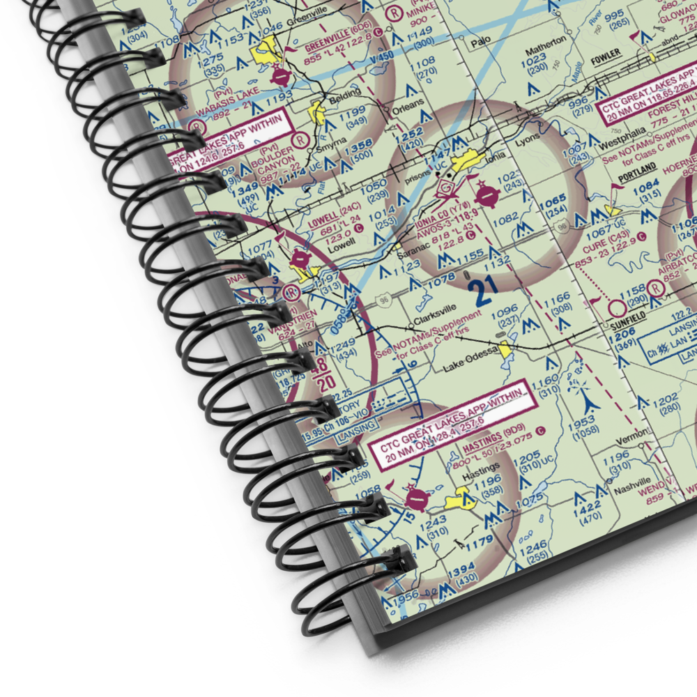 Mayes Airport (47G) VFR Sectional Notebook 