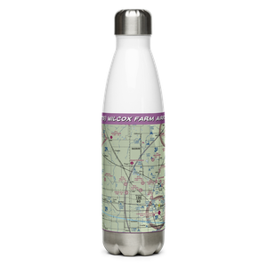 Wilcox Farm Airport (ND78) VFR Sectional Water Bottle