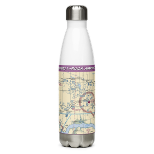 Y-Rock Airport (ND82) VFR Sectional Water Bottle