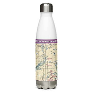 Peterson Airport (ND86) VFR Sectional Water Bottle