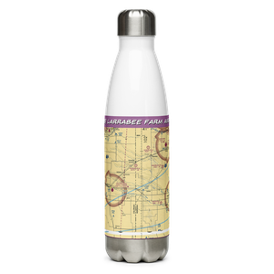 Larrabee Farm Airport (NE08) VFR Sectional Water Bottle