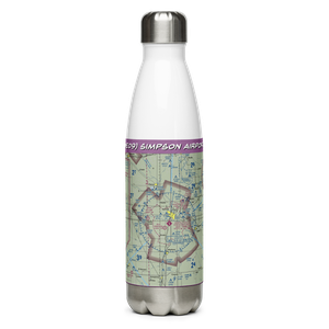 Simpson Airport (NE09) VFR Sectional Water Bottle
