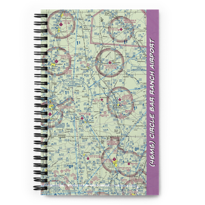 Circle Bar Ranch Airport (46MS) VFR Sectional Notebook