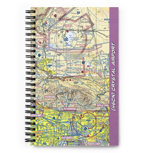 Crystal Airport (46CN) VFR Sectional Notebook