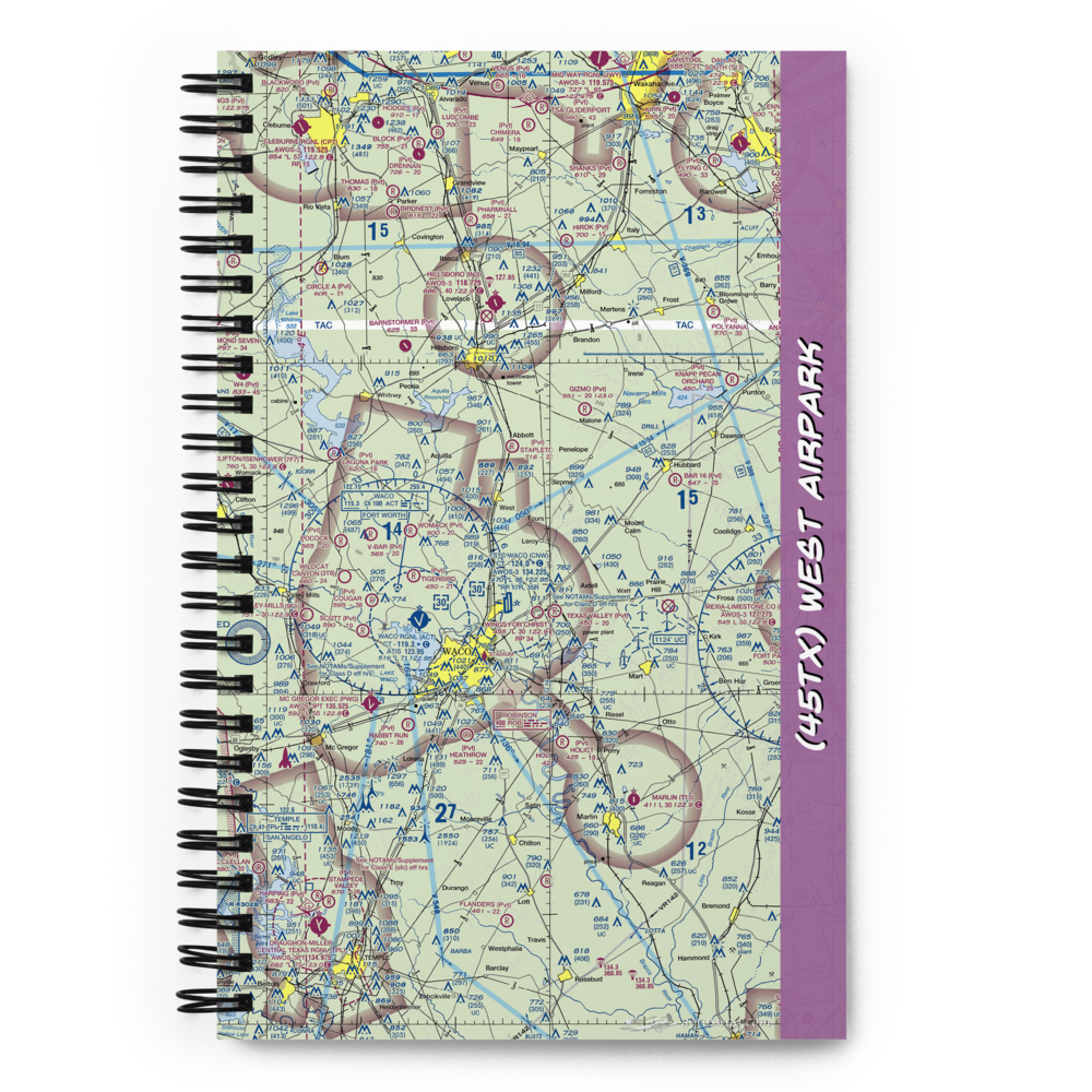 West Airpark (45TX) VFR Sectional Notebook 