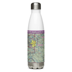 Mueller Field (NE79) VFR Sectional Water Bottle