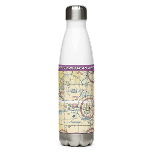 Frenchman Airport (NE95) VFR Sectional Water Bottle