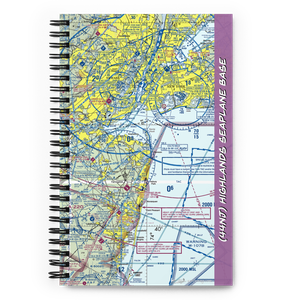Highlands Seaplane Base (44NJ) VFR Sectional Notebook