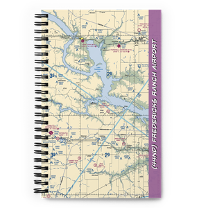 Fredericks Ranch Airport (44ND) VFR Sectional Notebook