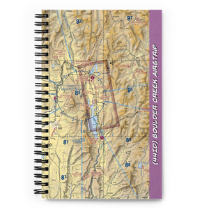 Boulder Creek Airstrip (44ID) VFR Sectional Notebook