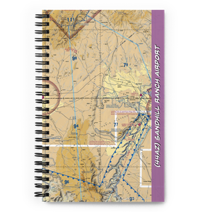 Sandhill Ranch Airport (44AZ) VFR Sectional Notebook