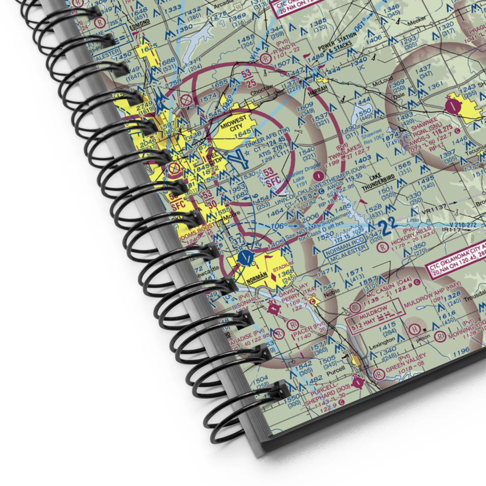 Biggs Skypatch Airport (43OK) VFR Sectional Notebook 