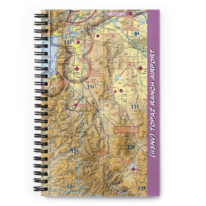 Topaz Ranch Airport (43NV) VFR Sectional Notebook