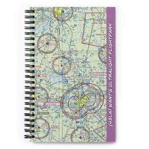 Want's Ultralight Flightpark (43LA) VFR Sectional Notebook