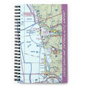Grayland Intergalactic Airport (43IG) VFR Sectional Notebook