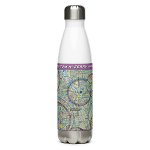 Tom N' Jerry Airport (NK05) VFR Sectional Water Bottle