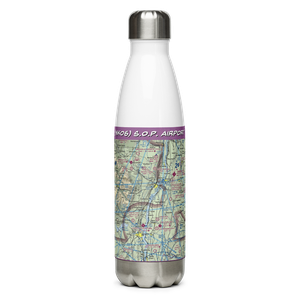 S.O.P. Airport (NK06) VFR Sectional Water Bottle