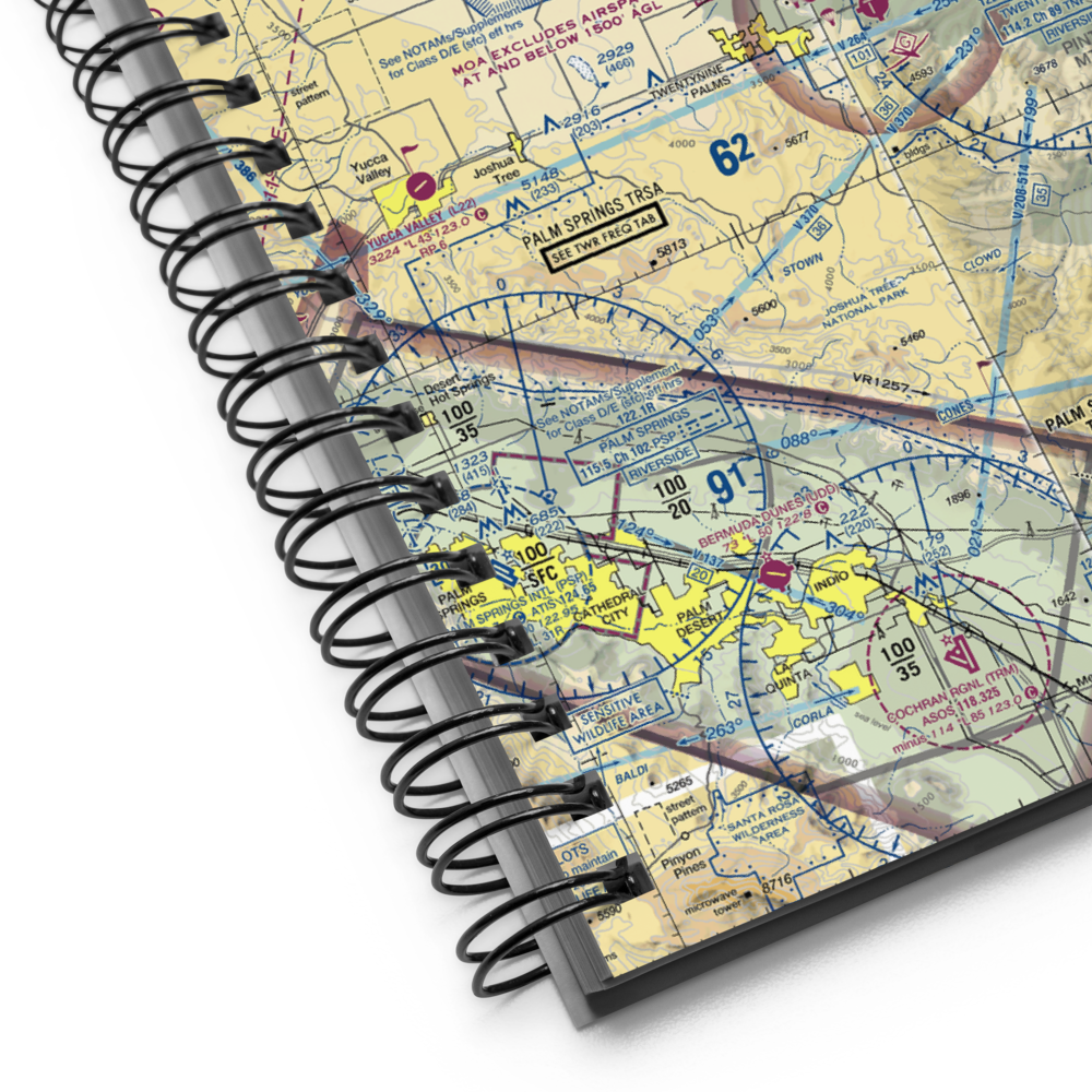 Dick Dale Skyranch Airport (43CL) VFR Sectional Notebook 