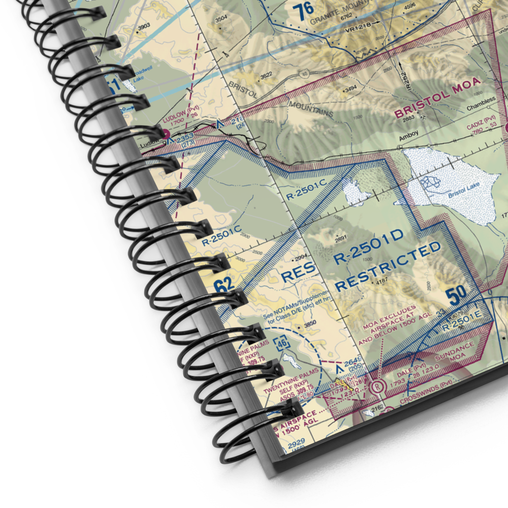 Dick Taylor Airstrip (43CA) VFR Sectional Notebook 