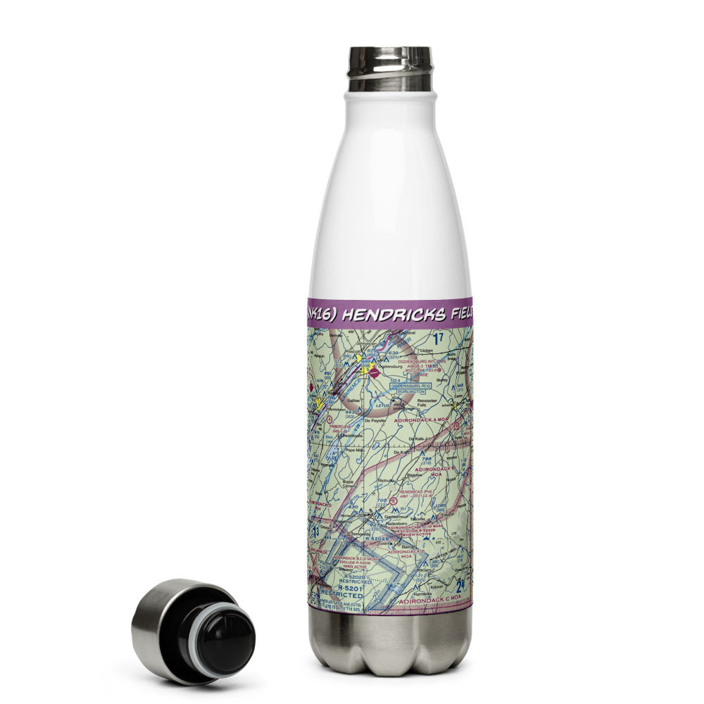 Hendricks Field (NK16) VFR Sectional Water Bottle 