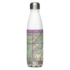 Old Forge Airport (NK26) VFR Sectional Water Bottle