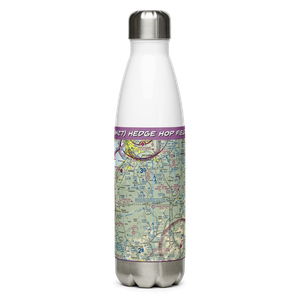 Hedge Hop Field (NK27) VFR Sectional Water Bottle