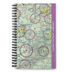 Midway Airport (42MI) VFR Sectional Notebook