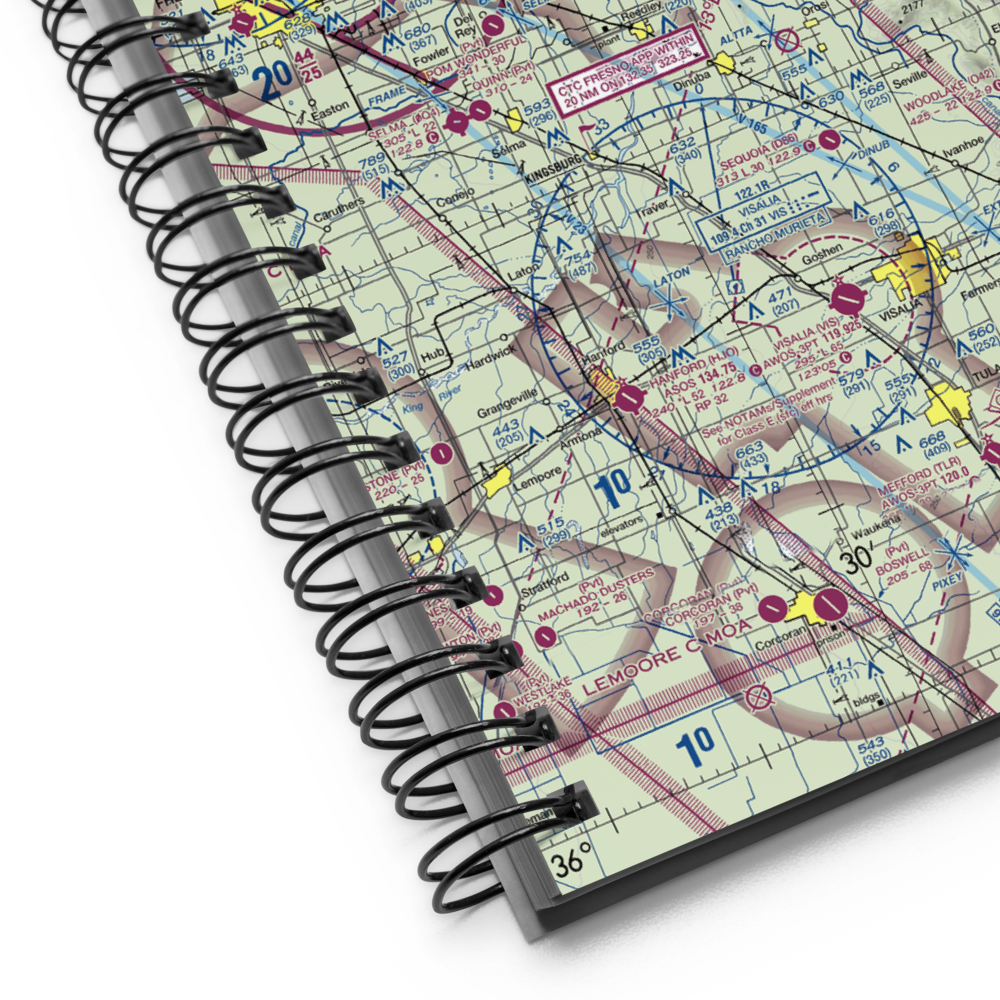 Peg Field (42CN) VFR Sectional Notebook 