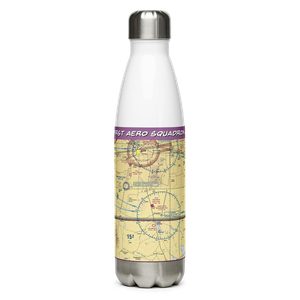 First Aero Squadron Airpark (NM09) VFR Sectional Water Bottle