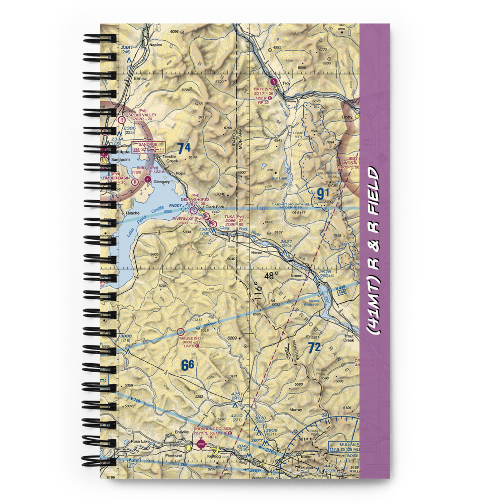 R & R Field (41MT) VFR Sectional Notebook 